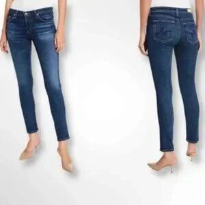 AG Adriano Goldschmied The Stilt Cigarette Jean Size 27R